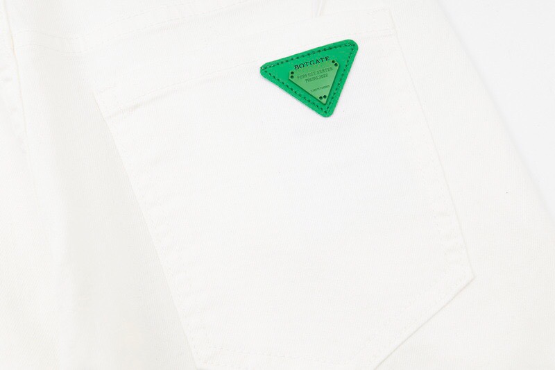 Bottega VENETA 2023 Green Triple Jeans: Original Design, Quality Fabric, Custom Details - 图片 6