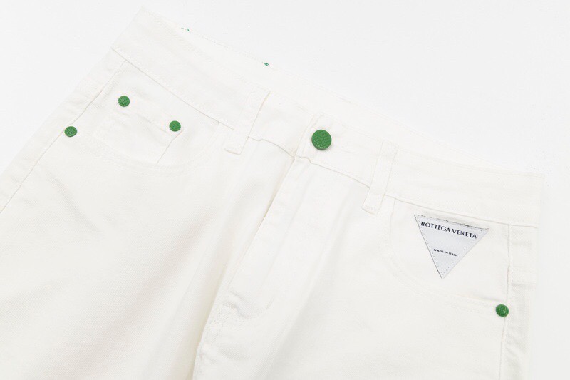 Bottega VENETA 2023 Green Triple Jeans: Original Design, Quality Fabric, Custom Details - 图片 7