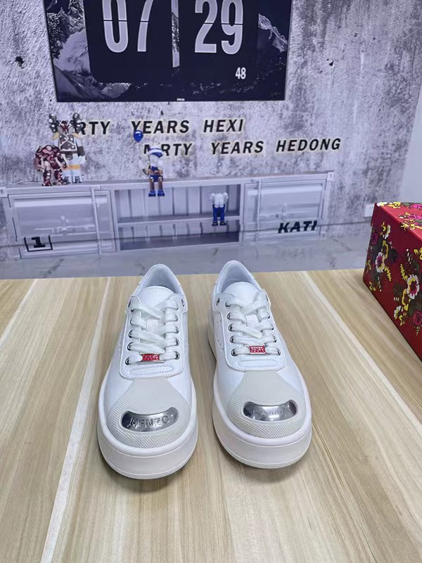 “Kenzo Footwear Collection: Stylish, Youthful, Creative, Imported Green Oxen Material” - 图片 2