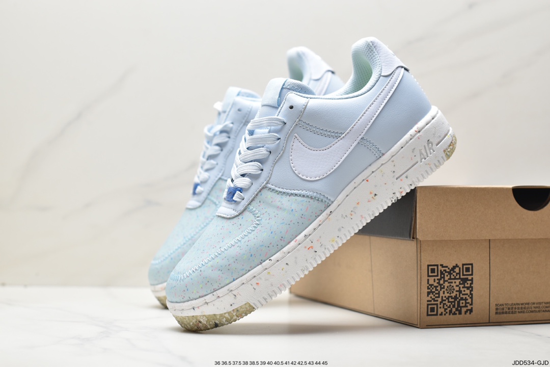 Nike Air Force 1 Crater Flyknit Low Air Force 1 low-top sports and leisure sneakers CT1986-400