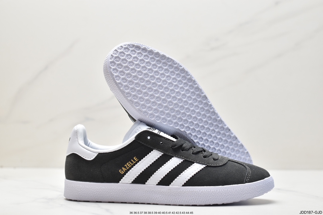 adidas Originals Gazelle 85 Clover casual non-slip wear-resistant low-cut sneakers BB5480