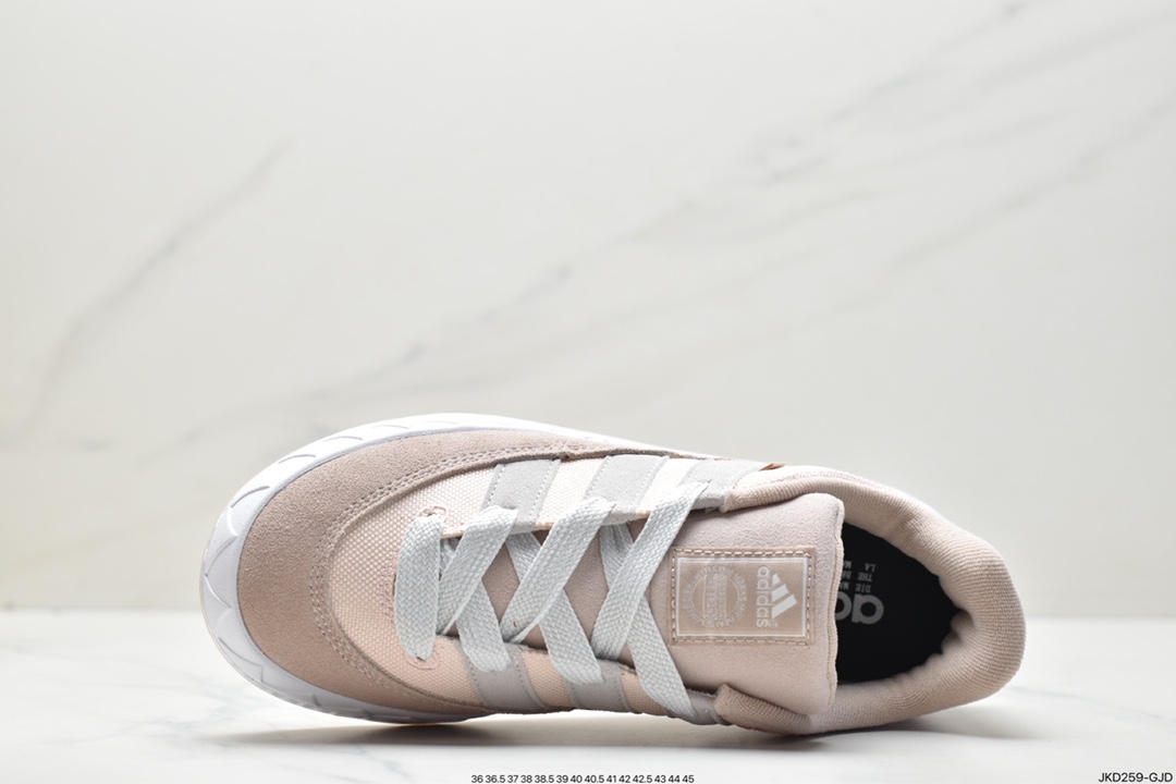 Adidas Originals Adimatic Low Hemp”Pink Crystal White”Matic series low-top sneakers ”Pink Crystal White” HQ6909