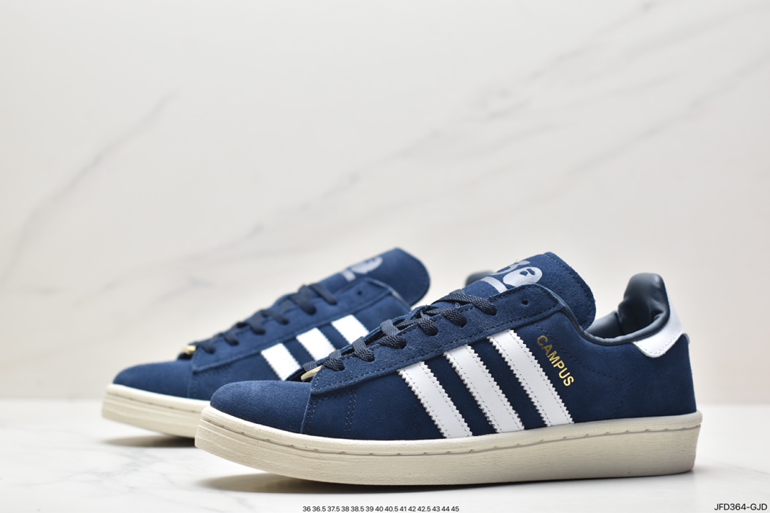 Adidas Campus 80S clover campus casual sneakers ID4770