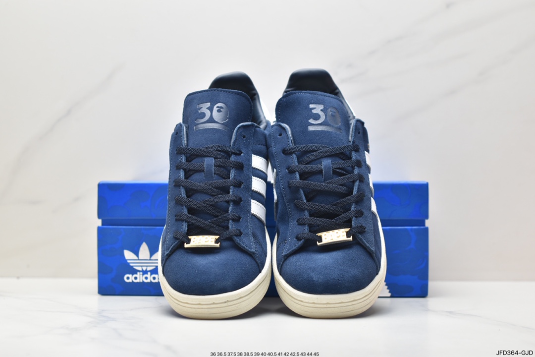 Adidas Campus 80S clover campus casual sneakers ID4770