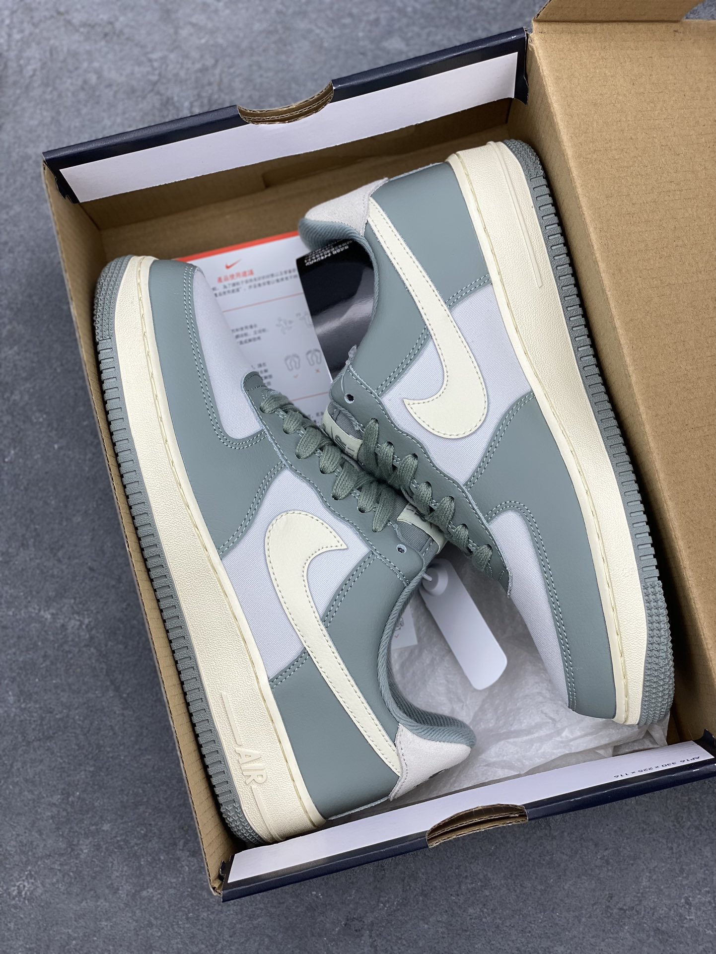 Nike Air Force 1 '07 Low Certified Fresh Sail Grey - DV7186-300 10 i1686332878 2648 8
