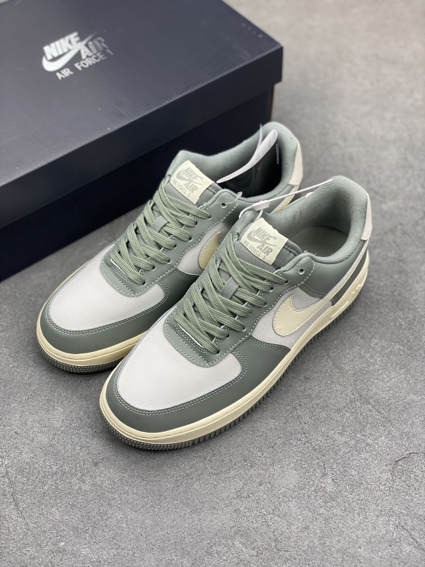 Nike Air Force 1 '07 Low Certified Fresh Sail Grey - DV7186-300 9 i1686332878 8637 7