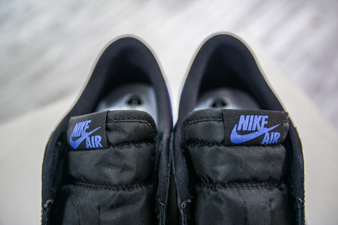 DG version Dongguan original channel high-end goods Air Jordan 1 Low OG series black and blue color 705329-004