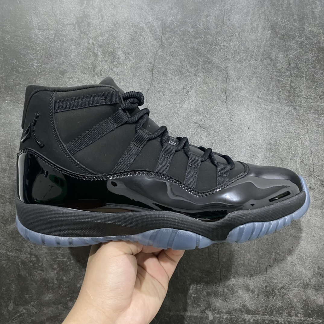 [Foreign Trade Pure Original] Air Jordan AJ11 High High Black Warrior 378037-005