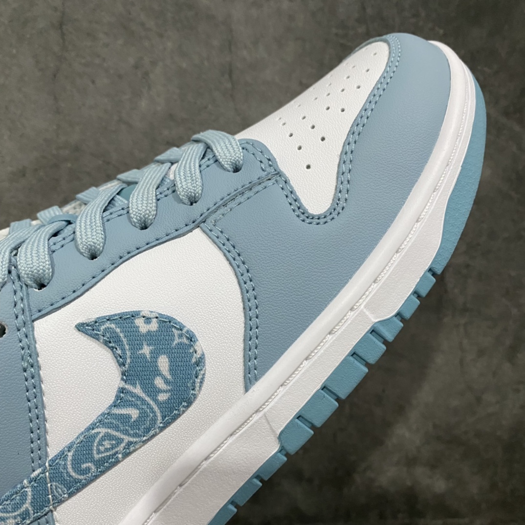 [Z version pure original] NK Dunk Low ”Blue Paisley” blue paisley cashew flower DH4401-101