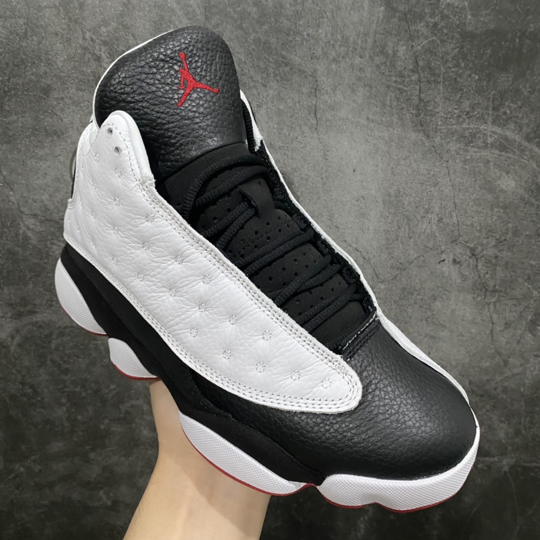 [Pure original version produced in Guan] Air Jordan AJ13 Black and White Panda 414571-104