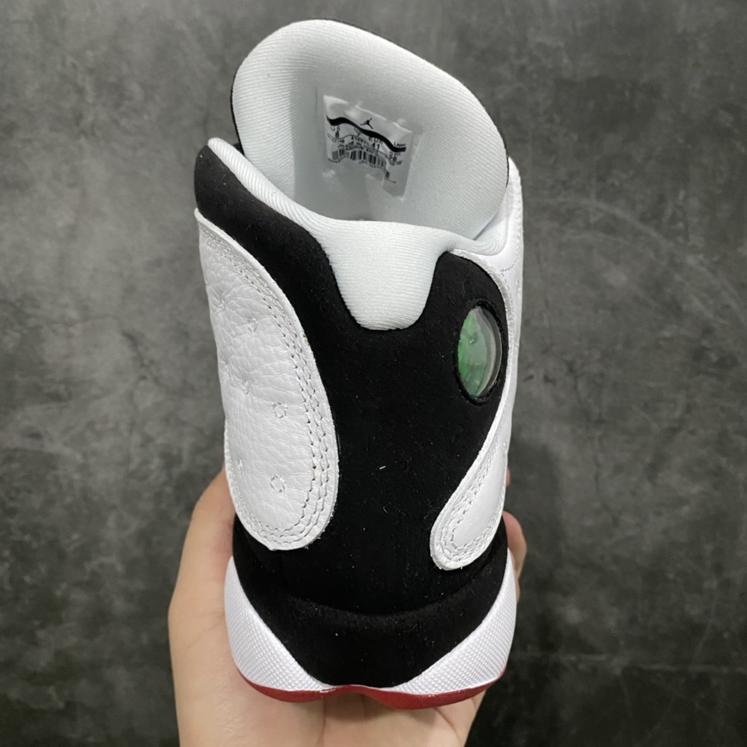 [Pure original version produced in Guan] Air Jordan AJ13 Black and White Panda 414571-104