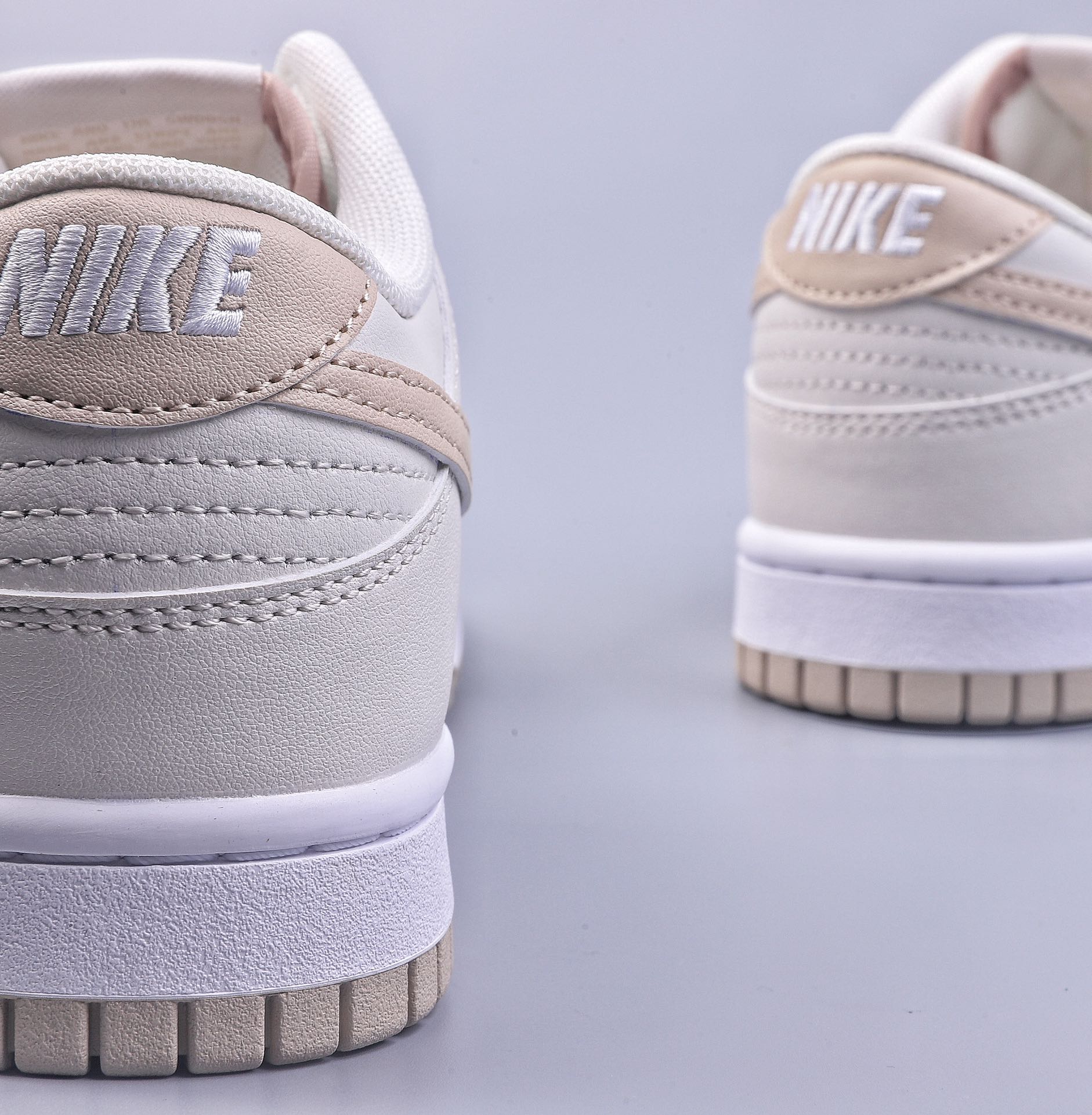 YH Nike Dunk Low Retro ”Sanddrift” white gold SB smashed backboard fashion casual sneakers DV0831-003