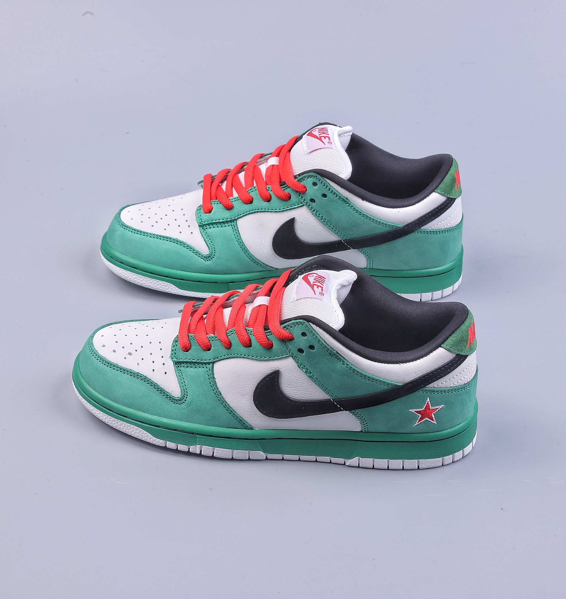 S2 Nike Dunk SB Low Heineken Heineken ultra-limited edition low-top sports and leisure sneakers 304292-302