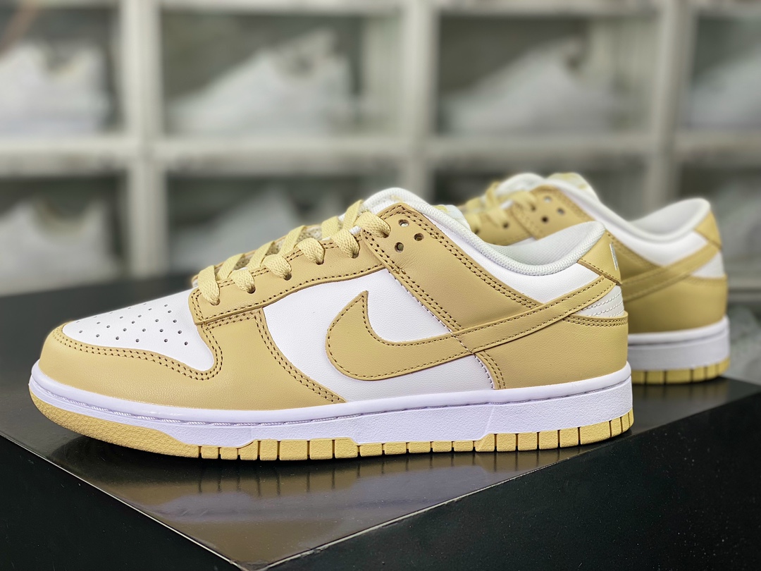 SB Dunk Low Retro GS ”Tan White” dunk series low-top sneakers ”Oatmeal milk tea beige” DV0833-100