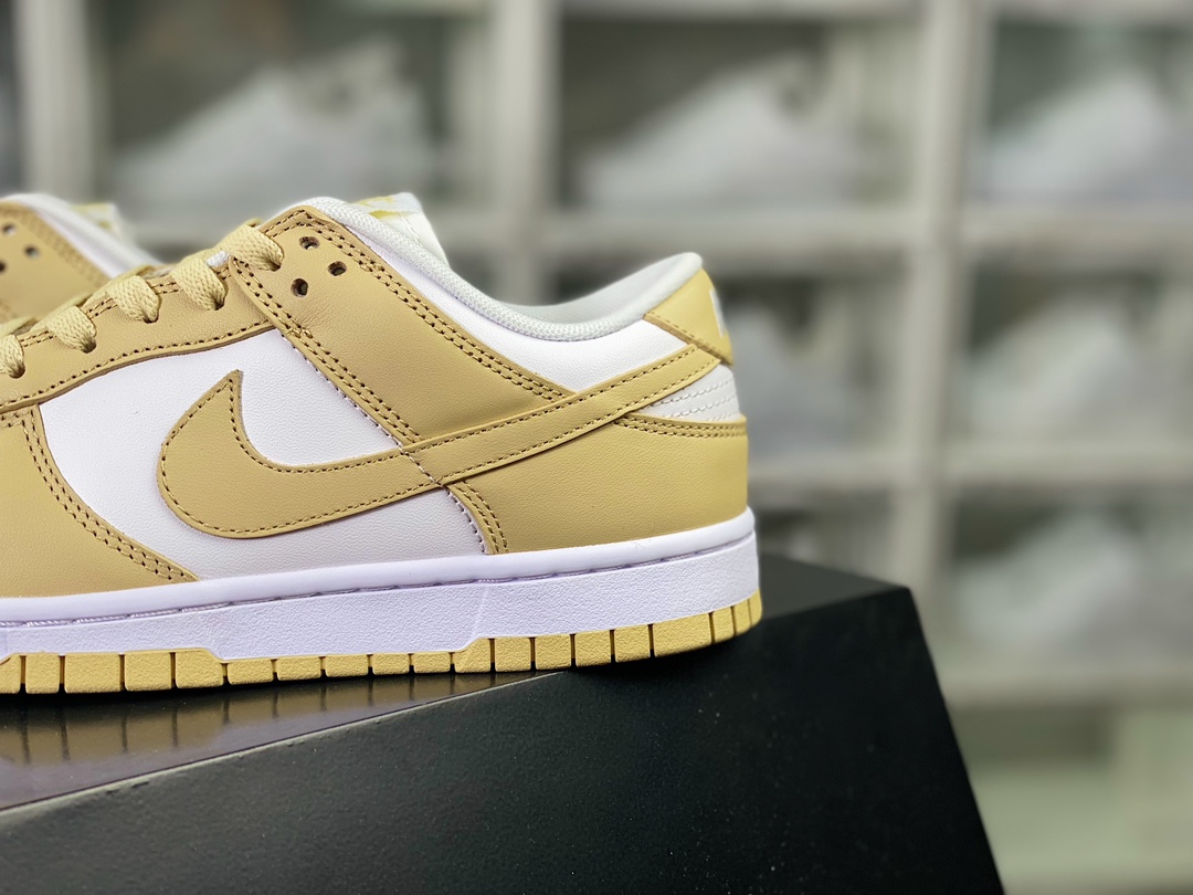 SB Dunk Low Retro GS ”Tan White” dunk series low-top sneakers ”Oatmeal milk tea beige” DV0833-100