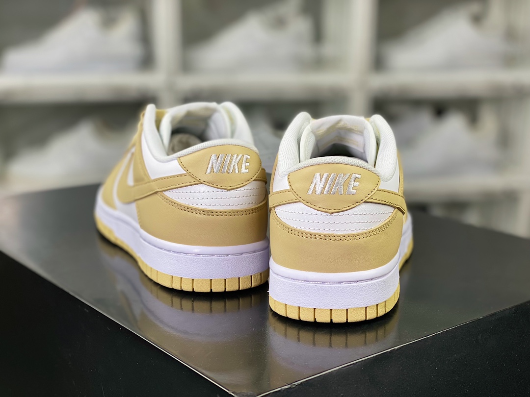 SB Dunk Low Retro GS ”Tan White” dunk series low-top sneakers ”Oatmeal milk tea beige” DV0833-100