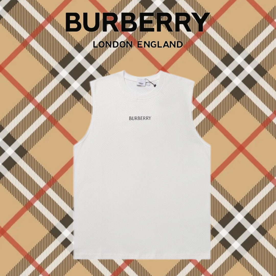 Burberry Abbigliamento T-Shirt Nero Bianco Stampa Unisex Cotone Fashion