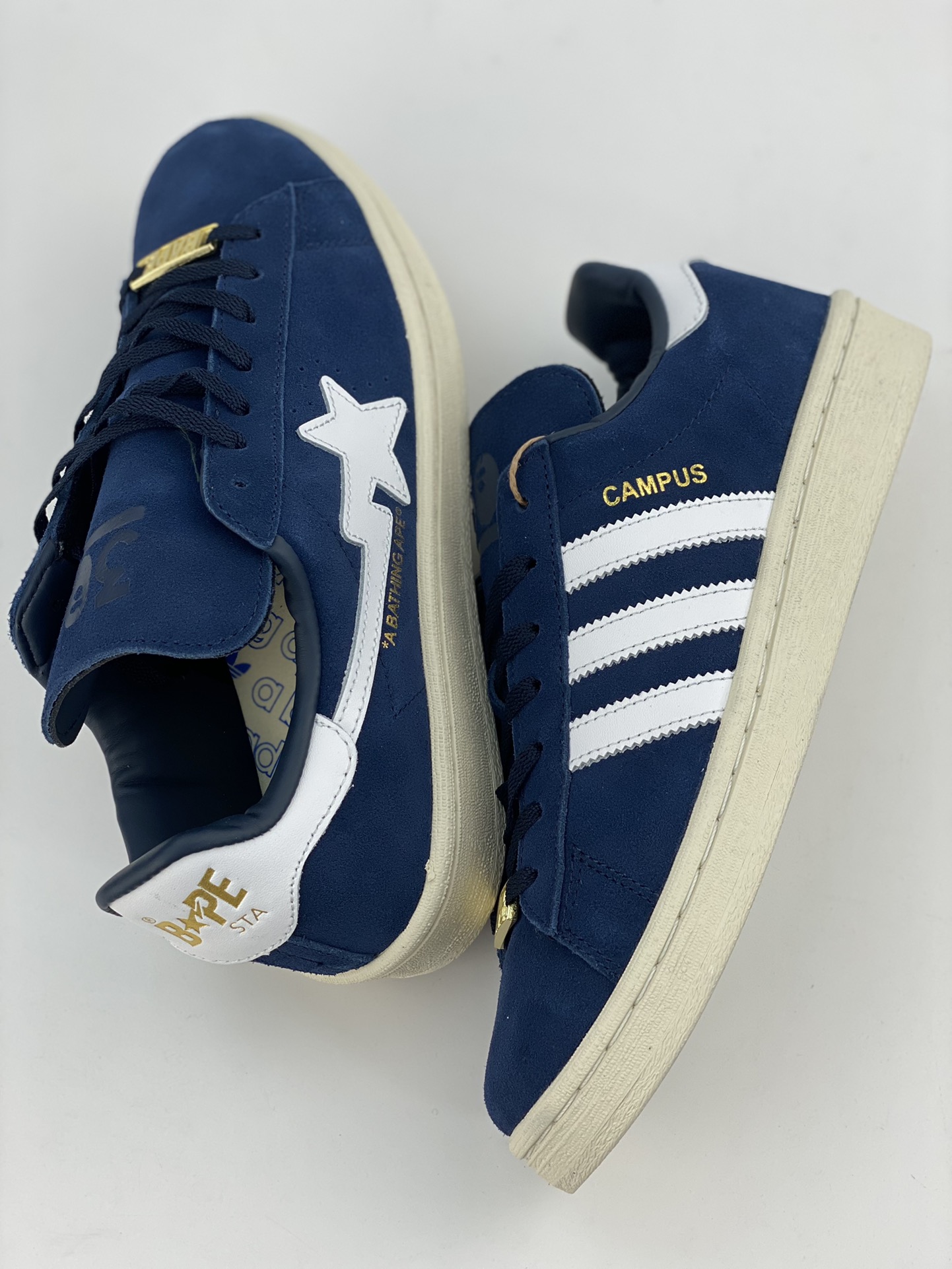 Adidas Campus 80S clover campus casual sneakers ID4770