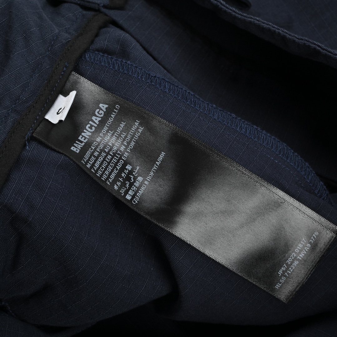 BalenciagaX Adidas三叶草工装短裤
