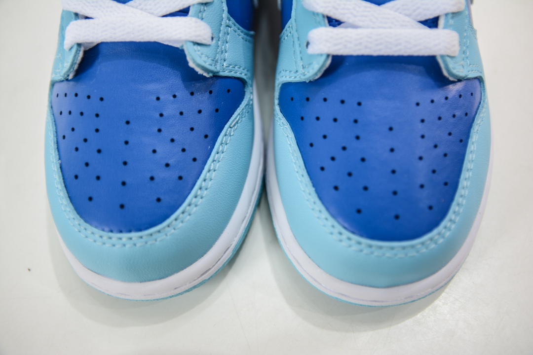 Nike Dunk Low (PLS) children's shoes blue and white low-top casual sports sneakers DV2635-400