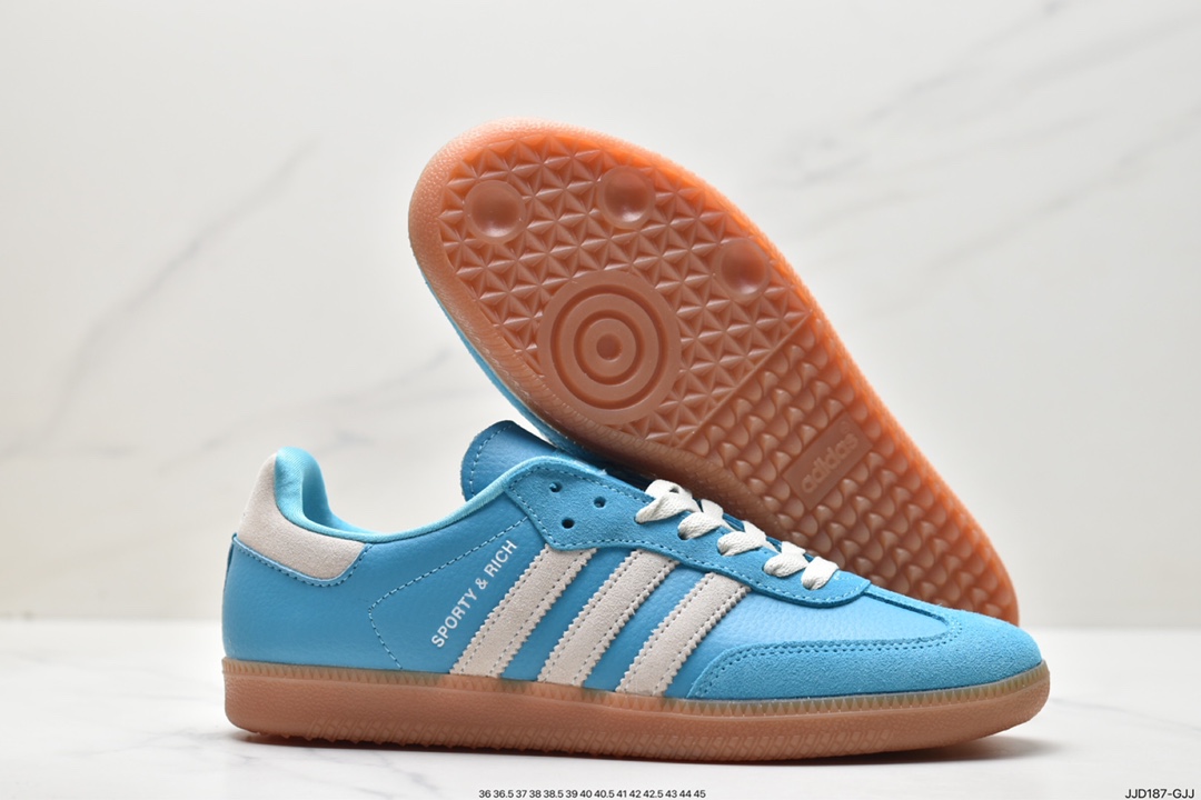 Adidas Clover Originals Samba Vegan OG Samba series sneakers IE6975