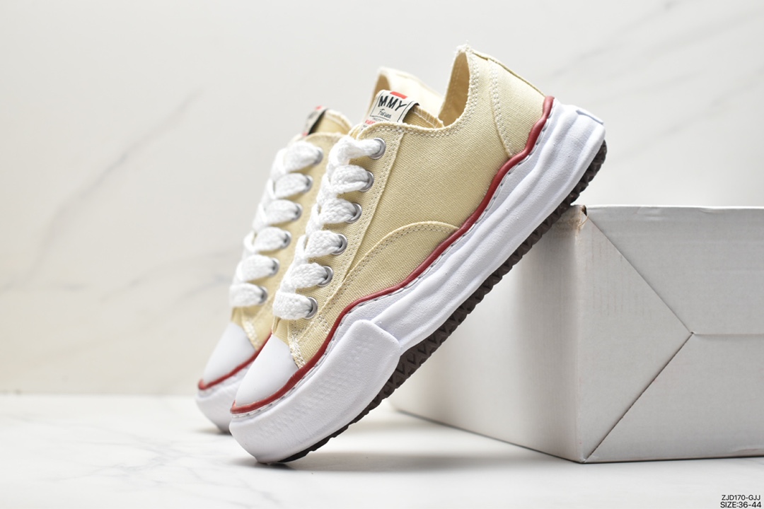 MMY/Maison MIHARA YASUHIRO Original Sole Canvas Low deformation dissolving ice cream bottom low-top casual versatile canvas board