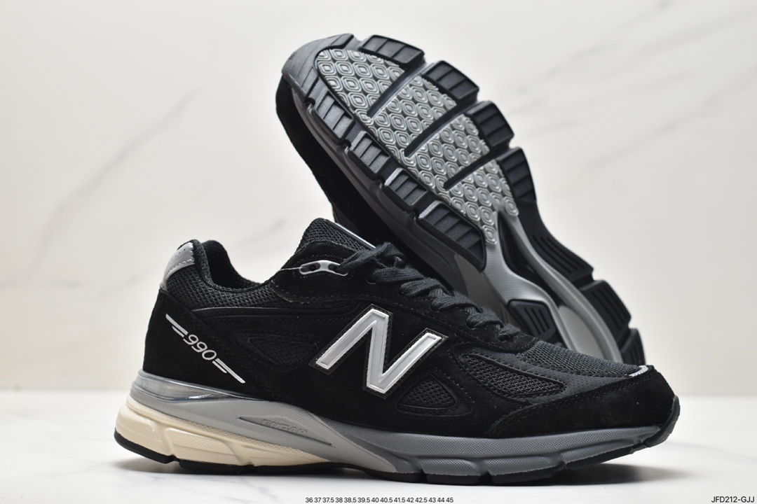 170 NEW BALANCE NB990新百伦美产余文乐同款复古慢跑鞋 M990BK4