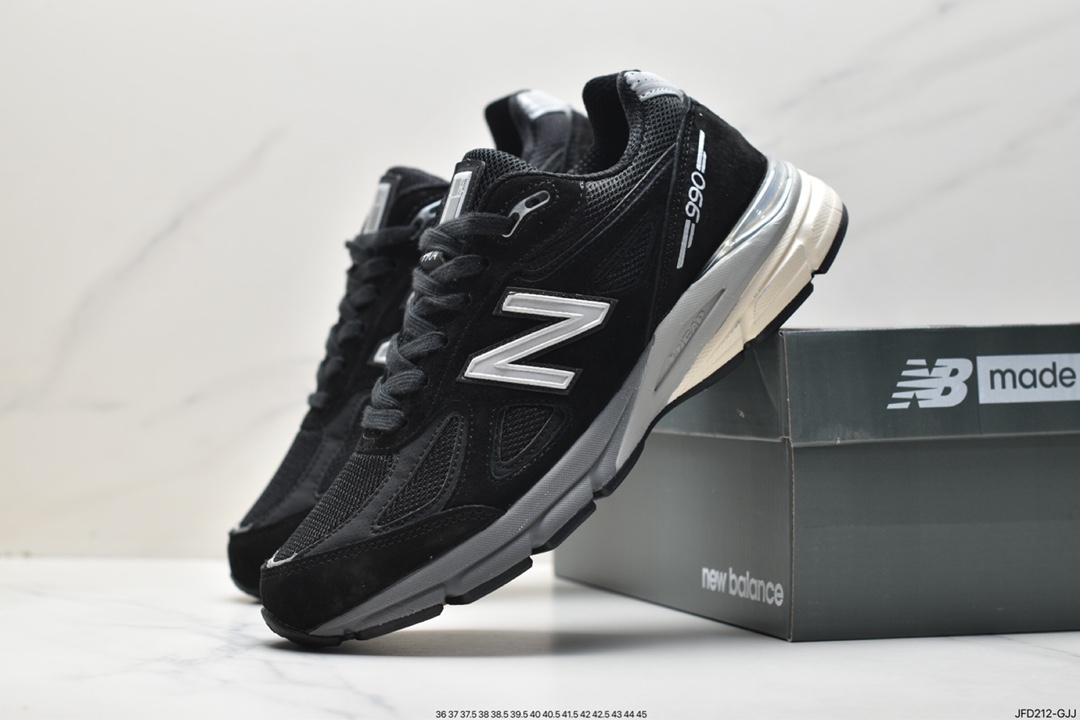 NEW BALANCE NB990 American-made Shawn Yue's same retro jogging shoes M990BK4