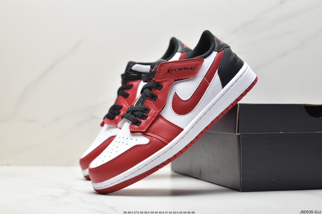 200 NIKE JORDAN 1LOW FLYEASE乔丹一代低帮经典复古文化休闲运动篮球鞋 DM1206-163