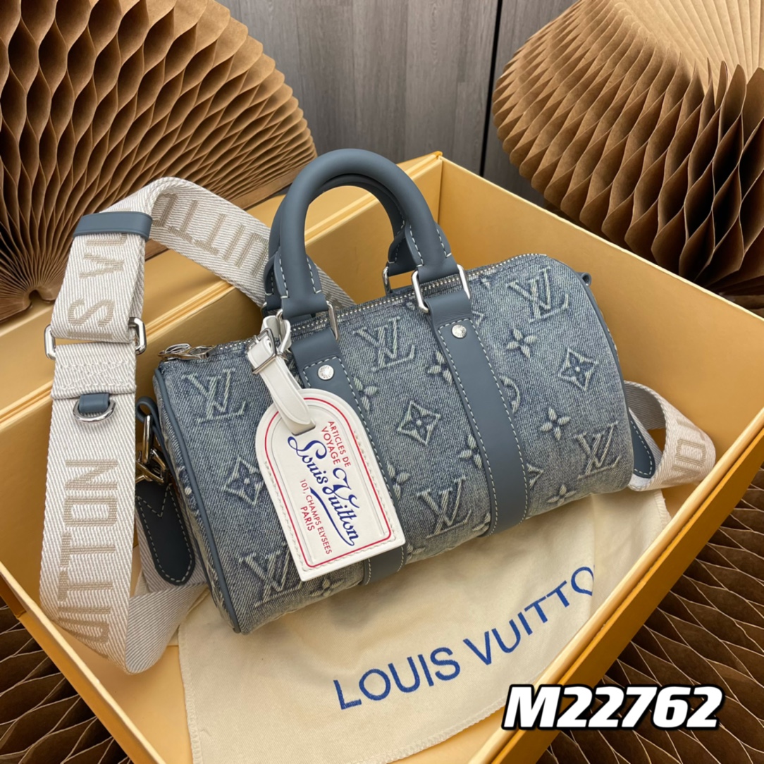 Chinese uitverkoop
 Louis Vuitton LV Keepall Tassen handtassen Canvas Vintage M22762