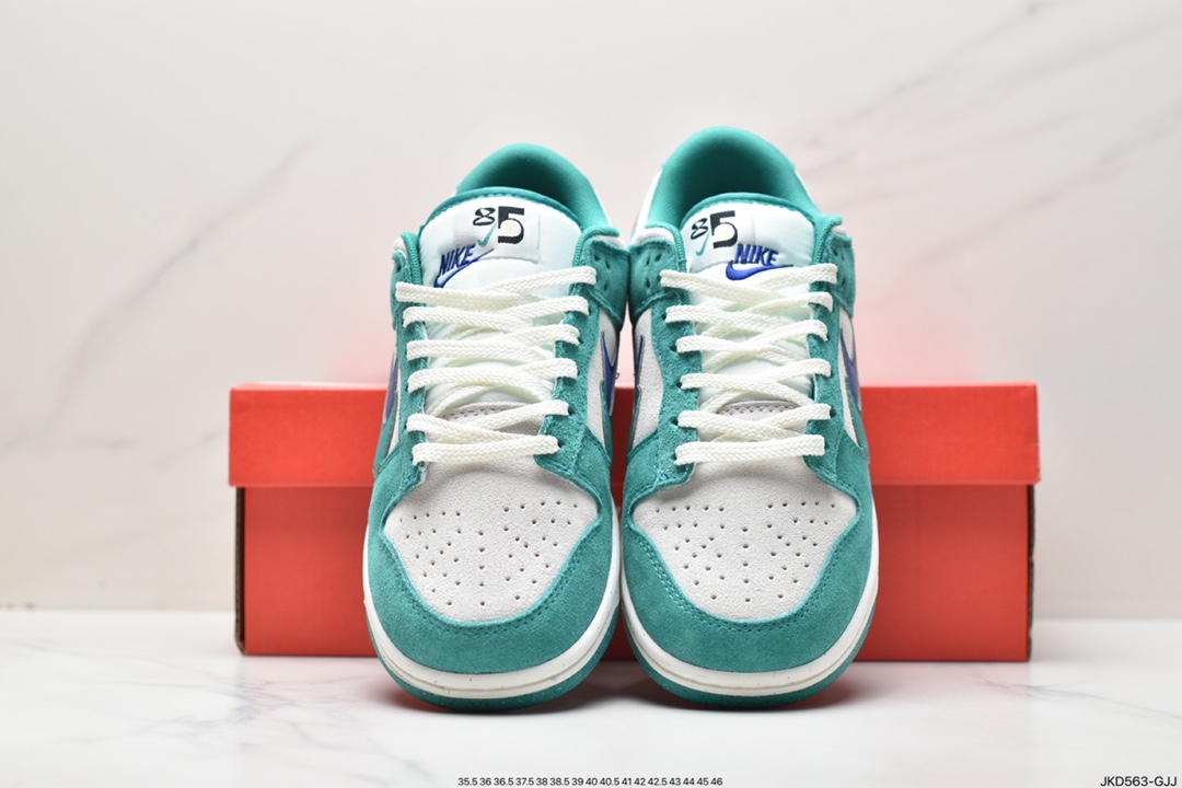 板鞋, Nike Dunk Low SE“85”, Nike Dunk Low, Nike Dunk, NIKE, Dunk Low, Dunk, DO9457-100 - 耐克 Nike Dunk Low se“85”经典复古 防滑轻便 低帮板鞋 女款 帆白绿 DO9457-100