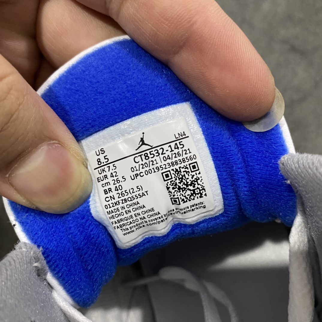 图片[7]-【OG版】Air Jordan 3 Retro “racer blue ＂白蓝 小闪电 赛车蓝 男女全码出货 货号：CT8532-145 市面爆裂纹做的最接近原鞋的版本n东莞元老级版师操刀倾力打造全网最强三代原楦原纸板开发 确保原汁原味 原厂皮料质感色泽绝无偏差完美中底拉帮 原厂中底钢印  原档案大底 如假白送大底纹路 气垫通透度PU的回弹性均百分百还原 原厂电绣鞋舌飞人刺绣针数立体讲究精细欢迎对比正品原鞋！ 尺码：36-47.5-莆田鞋批发中心