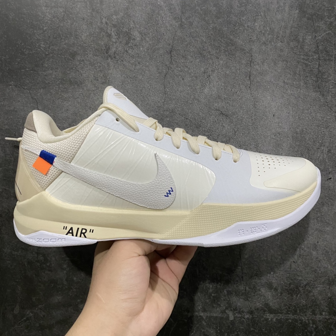 [S2 version] Off White x Nike Zoom Kobe ZK5 Kobe 5th generation OW customized joint DB4796-101