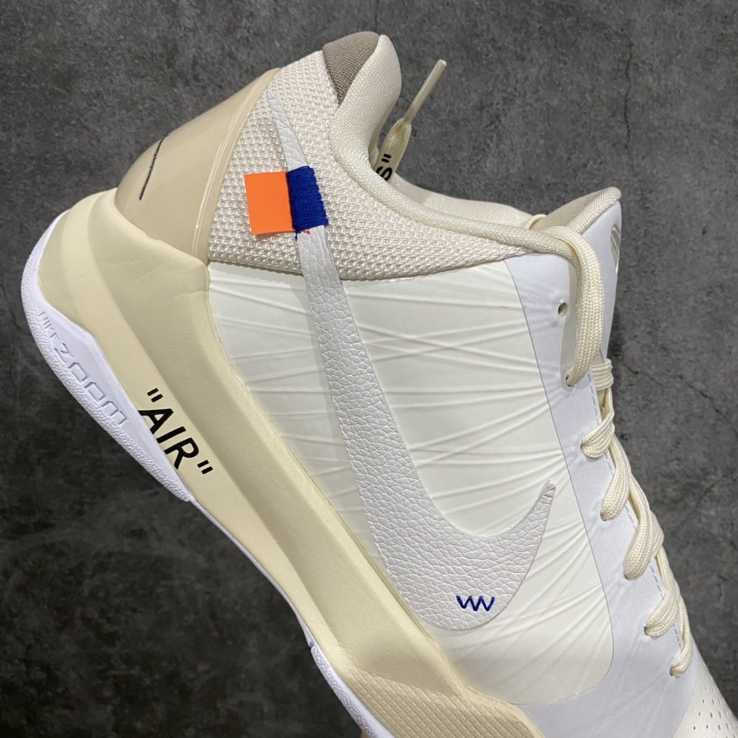 [S2 version] Off White x Nike Zoom Kobe ZK5 Kobe 5th generation OW customized joint DB4796-101