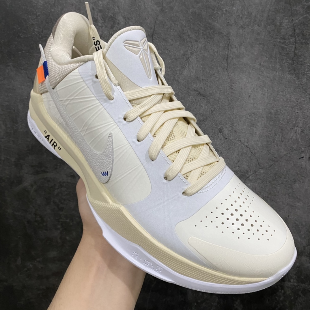 [S2 version] Off White x Nike Zoom Kobe ZK5 Kobe 5th generation OW customized joint DB4796-101