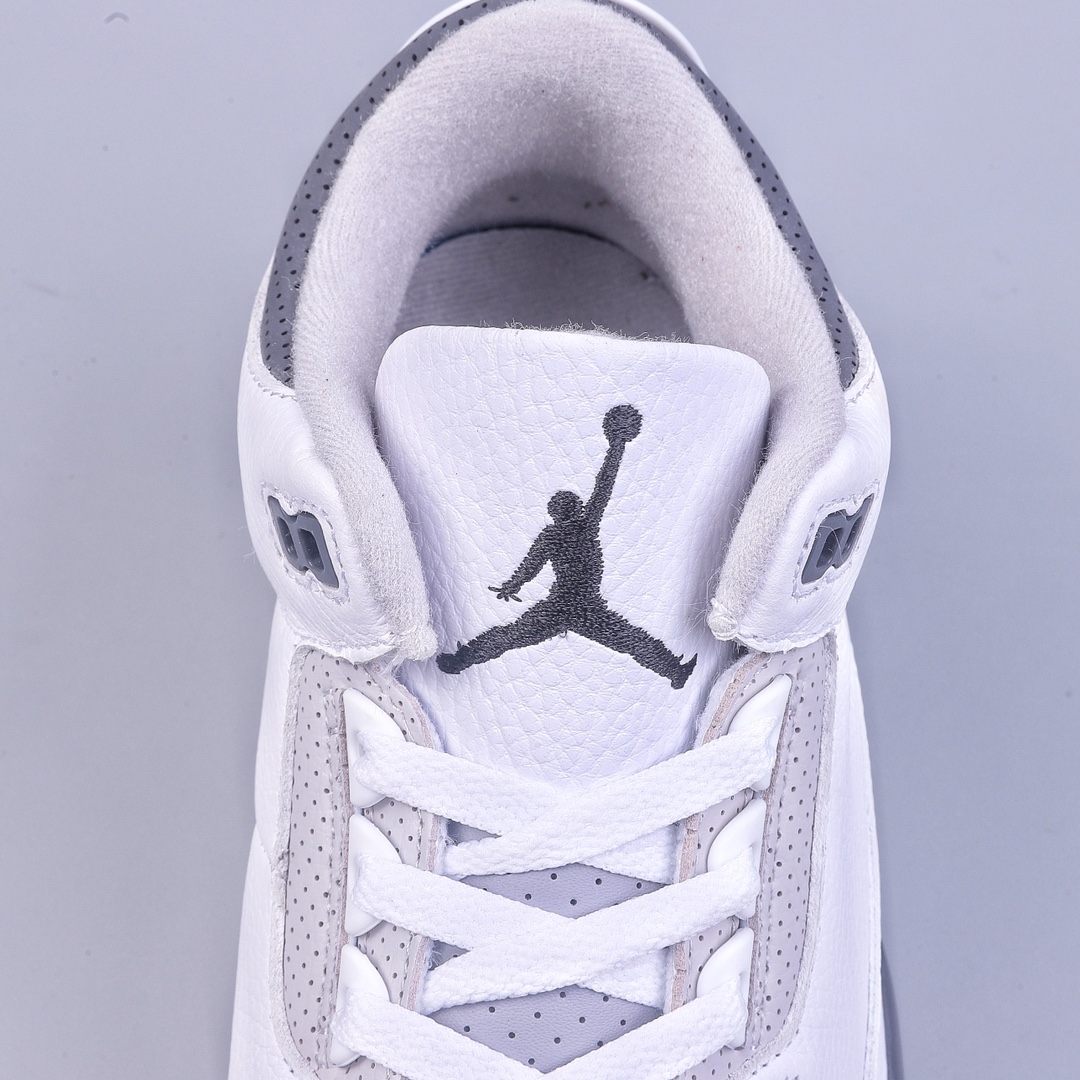 Air Jordan 3 Retro ”Hide and Sneak” white gray brown AJ3 DX6665-100