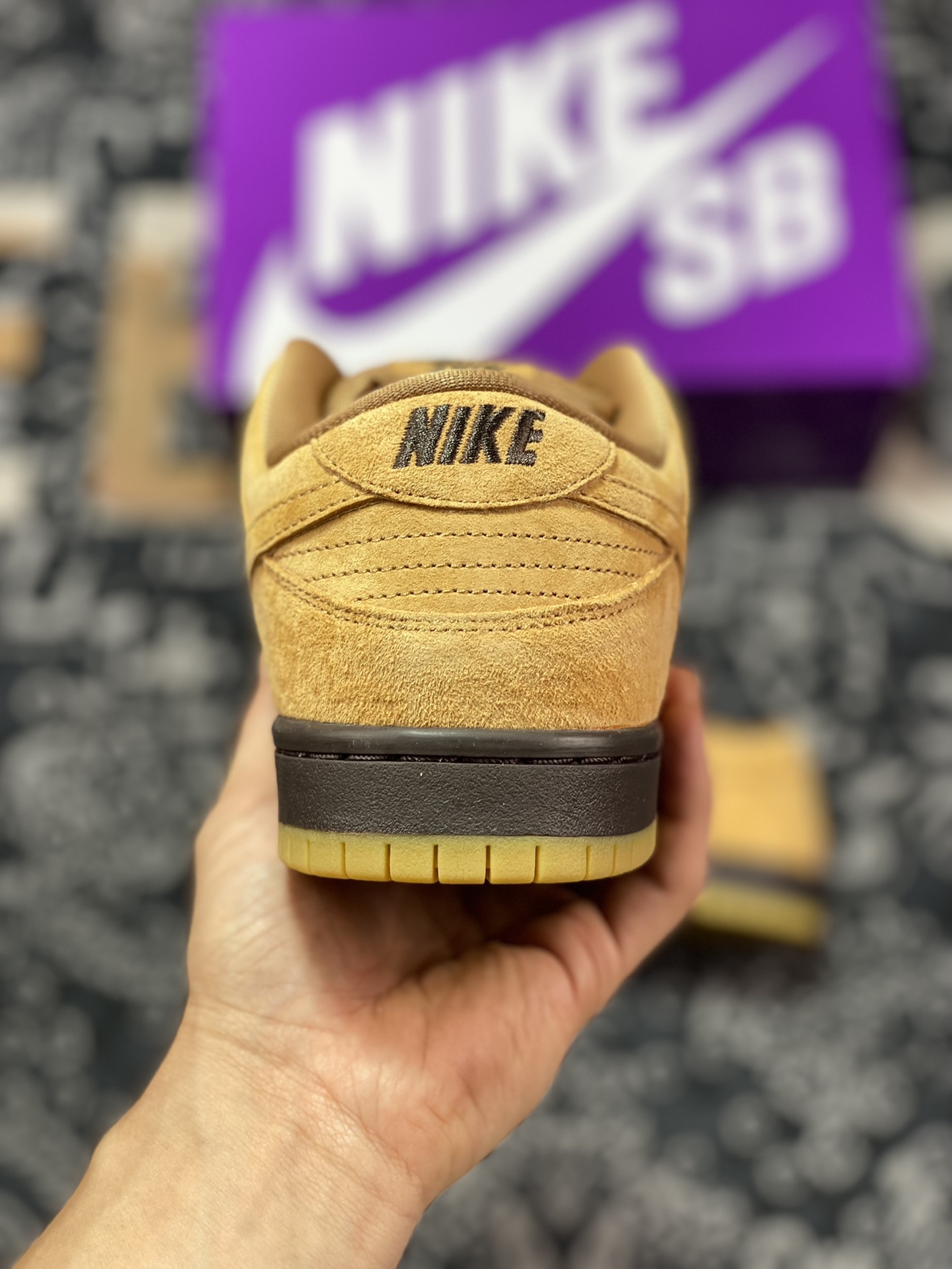 220  Nike Dunk SB low Pro ”Wheat Mocha” 摩卡小麦 低帮休闲运动板鞋 BQ6817-204