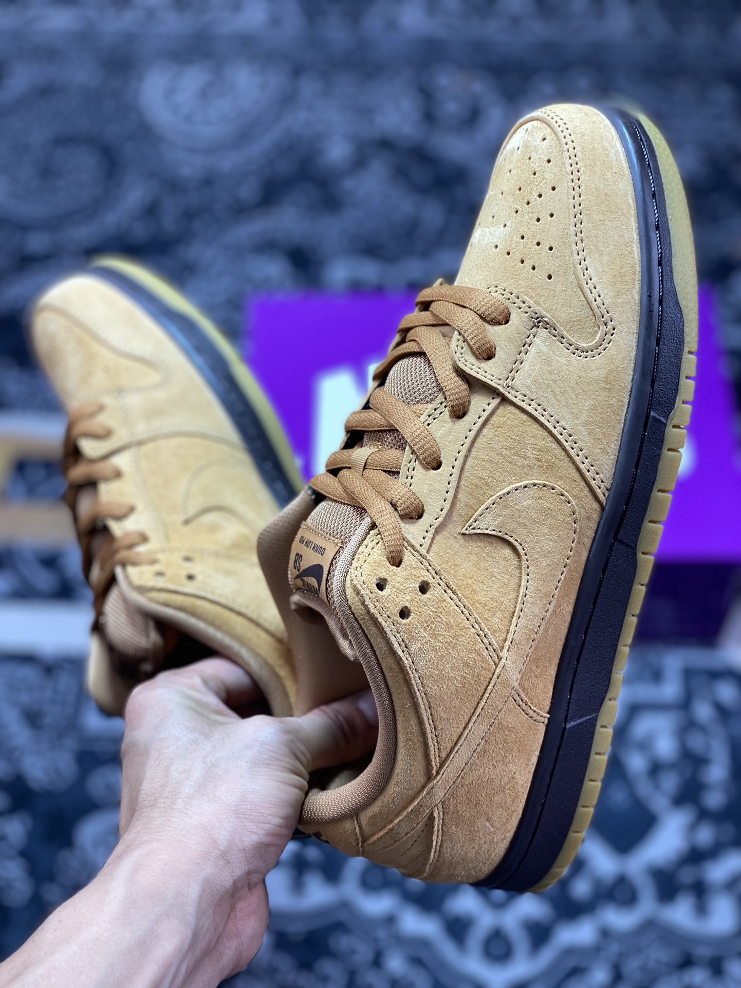220  Nike Dunk SB low Pro ”Wheat Mocha” 摩卡小麦 低帮休闲运动板鞋 BQ6817-204
