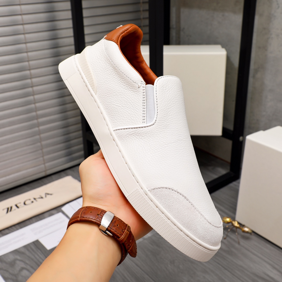 P260Marca: Ermenegildo Zegna "Zegna" Casual ShoesTalla: 38-44Materiales: Parte superior de piel de v