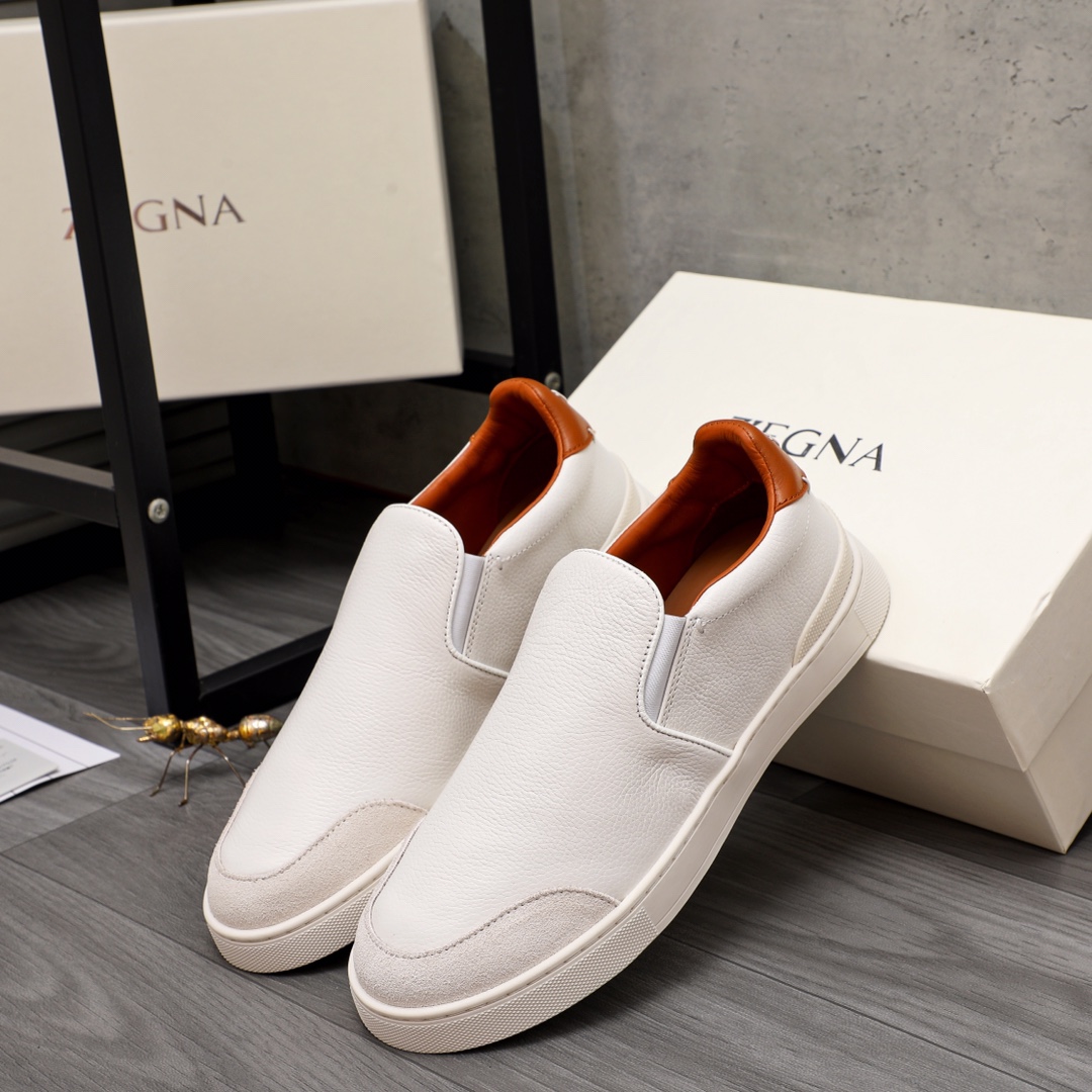 P260Marca: Ermenegildo Zegna "Zegna" Casual ShoesTalla: 38-44Materiales: Parte superior de piel de v