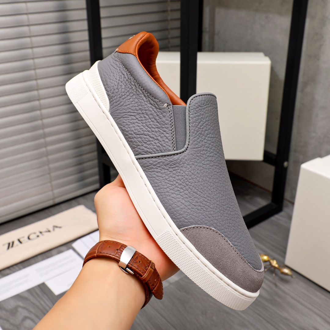 P260Marca: Ermenegildo Zegna "Zegna" Casual ShoesTalla: 38-44Materiales: Parte superior de piel de v