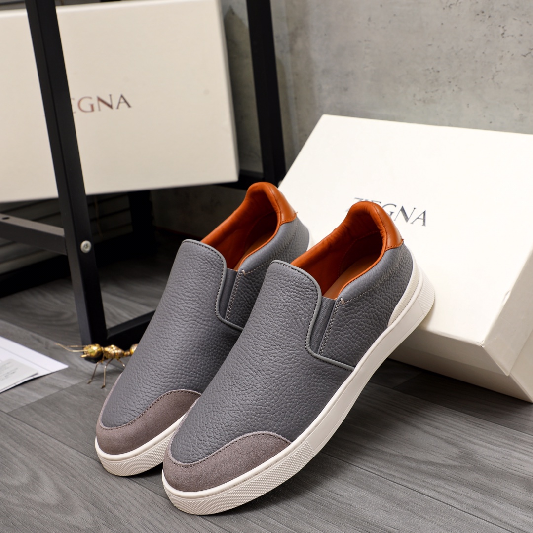 P260Marca: Ermenegildo Zegna "Zegna" Casual ShoesTalla: 38-44Materiales: Parte superior de piel de v