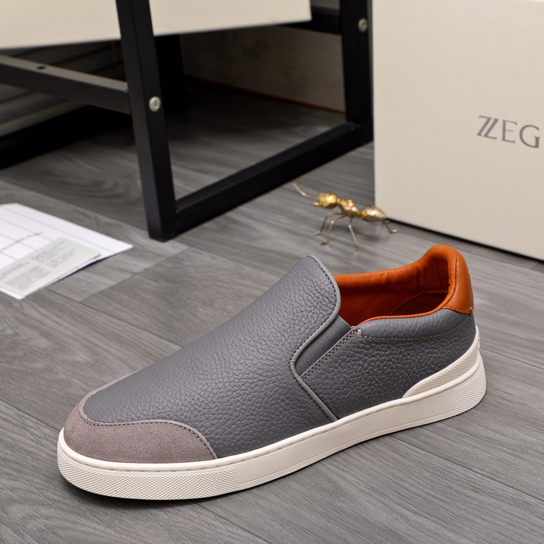 P260Marca: Ermenegildo Zegna "Zegna" Casual ShoesTalla: 38-44Materiales: Parte superior de piel de v