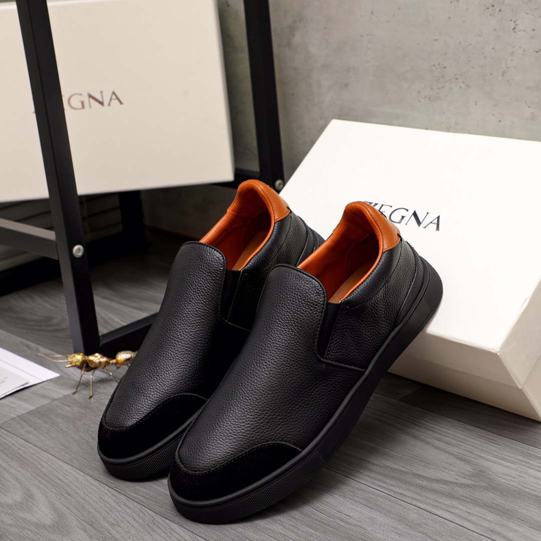 P260Marca: Ermenegildo Zegna "Zegna" Casual ShoesTalla: 38-44Materiales: Parte superior de piel de v