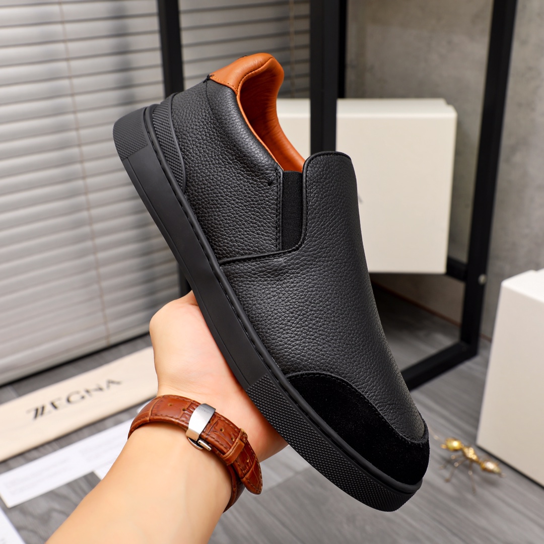 P260Marca: Ermenegildo Zegna "Zegna" Casual ShoesTalla: 38-44Materiales: Parte superior de piel de v