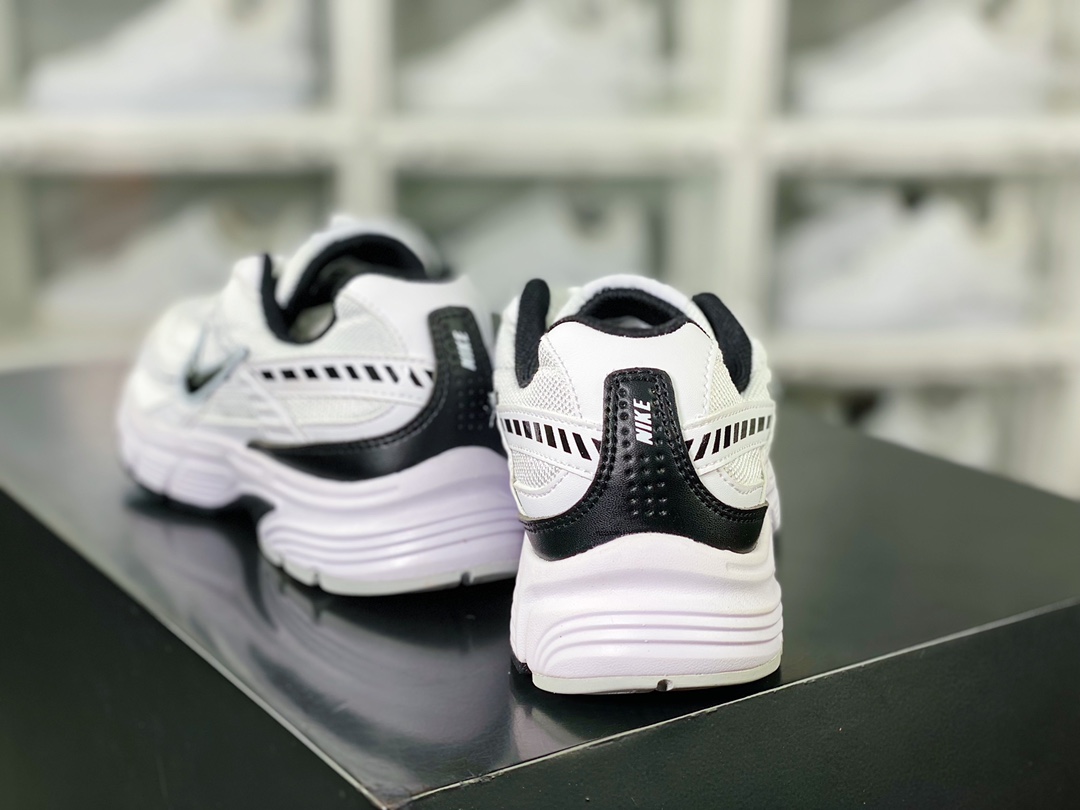 Initiator Running ”White/Black” Founder Series Retro Dad Casual Sports Comfortable Running Shoes ”Black and White” 394055-101