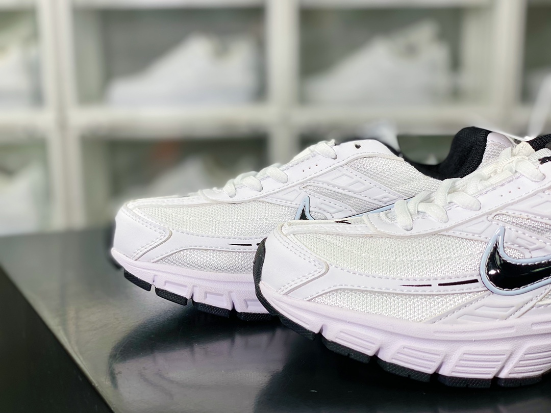 Initiator Running ”White/Black” Founder Series Retro Dad Casual Sports Comfortable Running Shoes ”Black and White” 394055-101