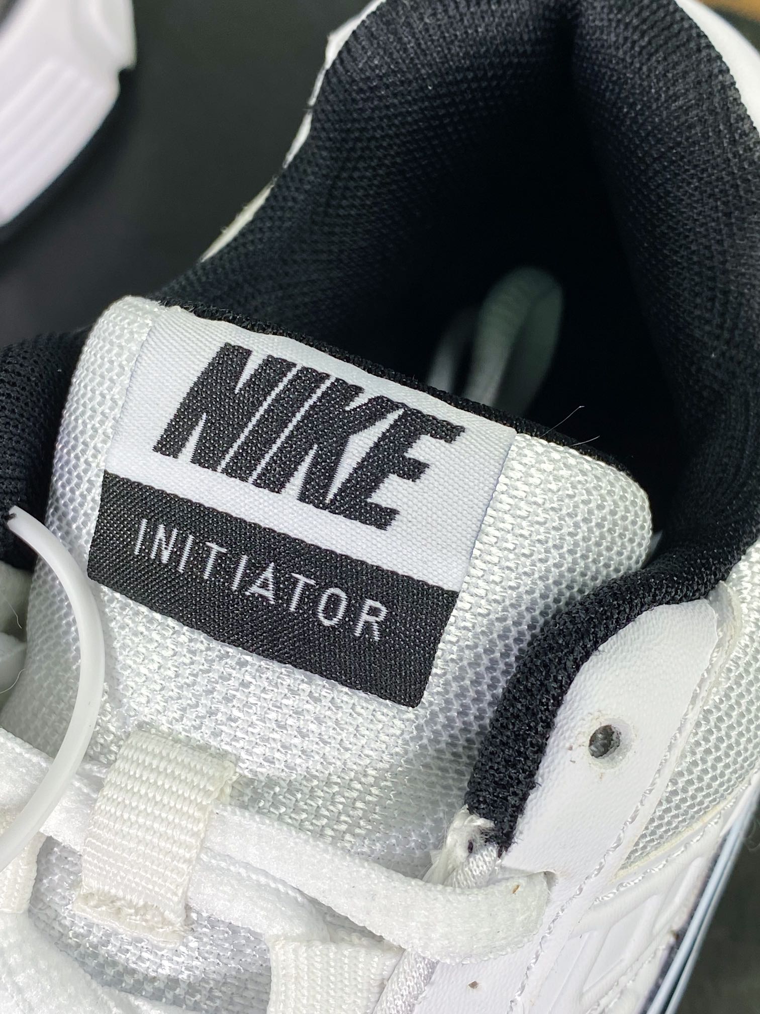 Initiator Running ”White/Black” Founder Series Retro Dad Casual Sports Comfortable Running Shoes ”Black and White” 394055-101