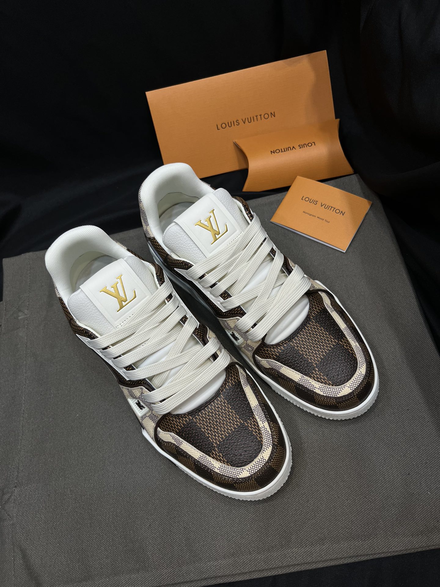 Louis Vuitton 驴家棋盘格限定trainer 市面所有品质 目前只做男码 size38-456/38 6
