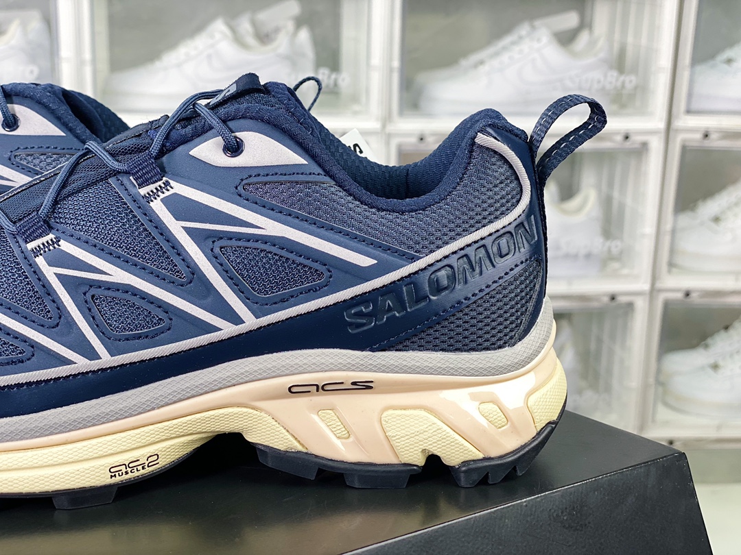 Salomon XT-6 Expanse ”Dark Sapphire” XT-6 vast series cross-country running shoes ”Midnight Blue Beige” 471341